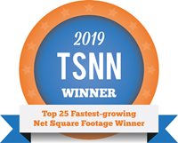 2019 TSNN Fastest Growing Square Footage Winner