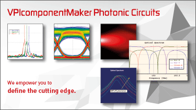 VPIcomponentMaker Photonic Circuits